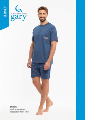 PIGIAMA UOMO M/M P65026 Tellini S.r.l. Ingrosso Abbigliamento